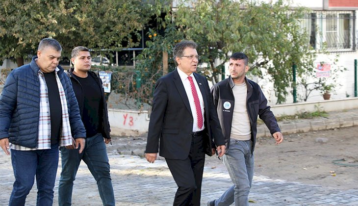 Başkan Arslan, çalışmaları yerinde takip etti
