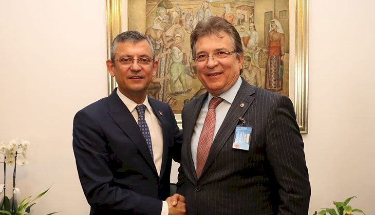 Başkan Arslan’dan CHP Genel Başkanı Özgür Özel’e ziyaret