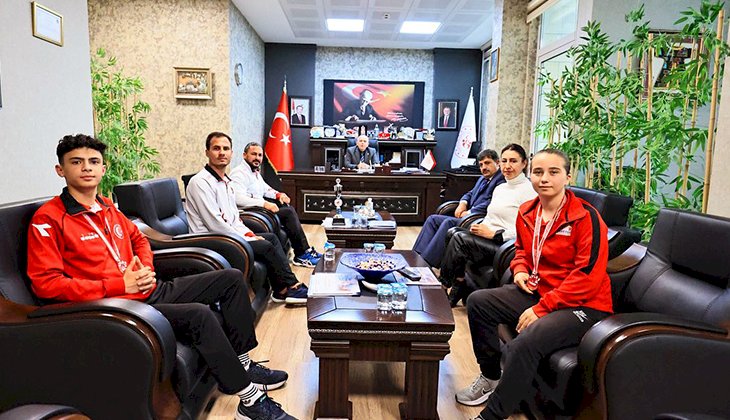 Bocce Takımı İl Müdürü İlman’ı ziyaret etti