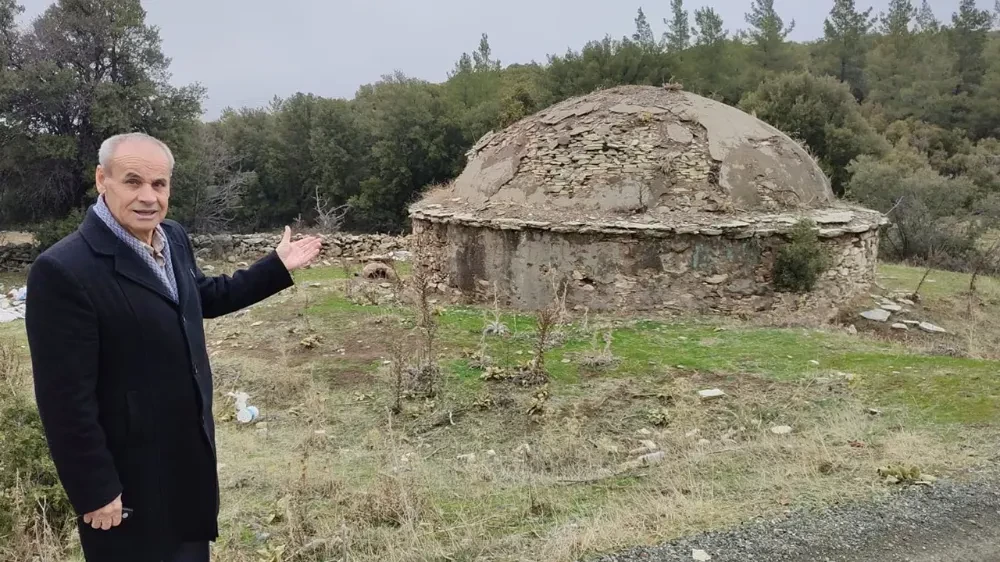 300 yıllık sarnıç bakımsızlıktan yıkılmaya bırakıldı