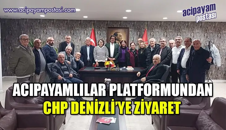 Acıpayamlılar Platformundan CHP