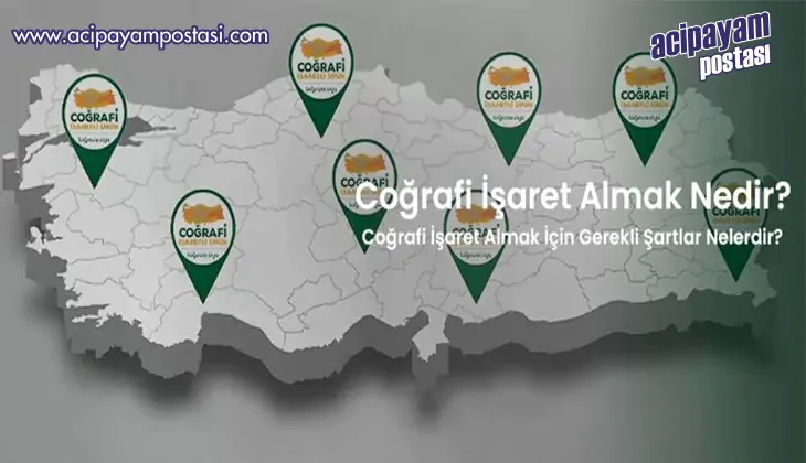 Coğrafi İşaret Almak Nedir? Coğrafi
                    İşaret Almak İçin Gerekli Şartlar Nelerdir?