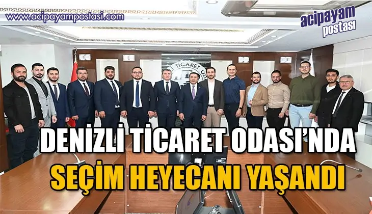 Denizli Ticaret Odası’nda seçim heyecanı
                    yaşandı