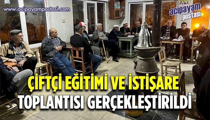 Emet Yeniceköy’de
                    çiftçi eğitimi