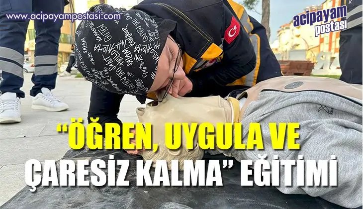 Gölhisar’da öğrencilerden “Öğren, Uygula
                    ve Çaresiz Kalma” eğitimi