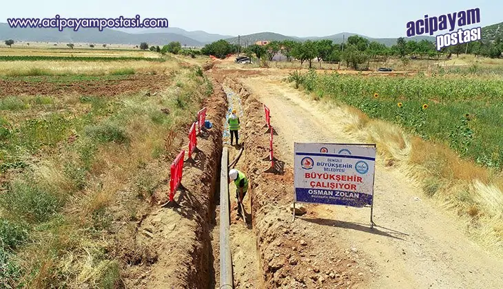 Nikfer’in içme suyu hatları baştan aşağı
                    değişiyor