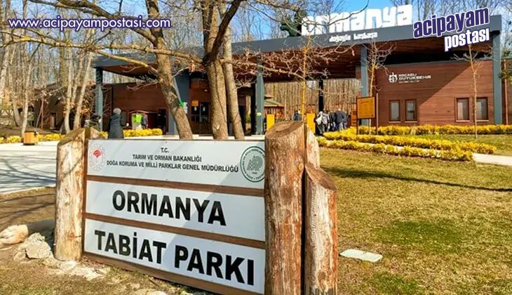 ORMANYA TABİAT PARKI ZİYARETÇİLERİNE
                    KEYİFLİ ANLAR YAŞATIYOR