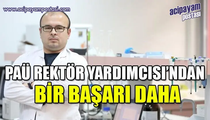 PAÜ Rektör Yardımcı Prof. Dr. Atar’dan
                    uluslararası bir başarı daha