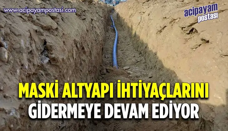 Salihli’de yeni
                    içme suyu hattı