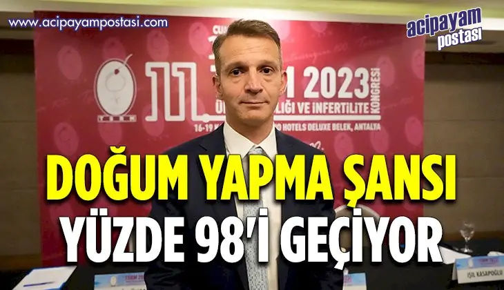 Tüp bebek ile doğum yapma şansı yüzde
                    98